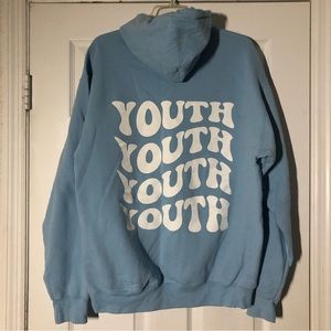 Youth Powder Blue Hoodie